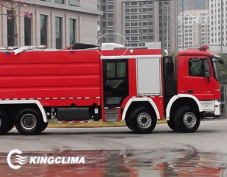 Aires acondicionados de cabina dormitorio E-Clima2200 para vehículos especiales (camión de bomberos)