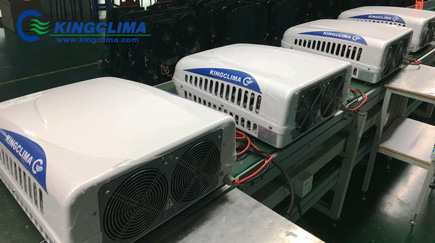 10 Sets of 12V Truck Sleeper Air Conditioner Export to Russia - KingClima