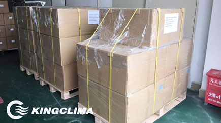 10 sets of E-Clima2200 Truck Sleeper Air Conditioner Export to Romania - KingClima