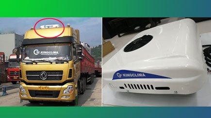 12V Truck Sleeper Air Conditioner Export to Malaysia - KingClima